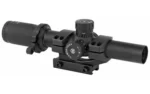 Truglo Tru-Brite 30 SeriesTactical Rifle Scope 1-6x24mm 30mm SFP IR Power Ring Duplex Mil-Dot Illum Black - alternate view 3