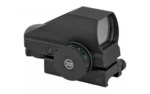 Truglo Tru-Brite Multi-Reticle Dual Color Open Red Dot Sight 24mmx34mm Window Multi-Reticle Black - alternate view 3