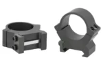Leupold & Stevens Inc. Leupold 2-Piece Precision-Fit PRW2 Weaver-Style Permanent Rings 1" Medium - Matte Black - alternate