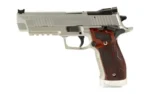 Sig Sauer P226 X-Five Stainless Custom Works Handgun 9mm Luger 20rd Magazines(3) 5" Barrel Cocobolo Grips SAO - alternate