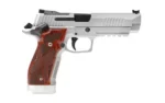 Sig Sauer P226 X-Five Stainless Custom Works Handgun 9mm Luger 10rd Magazines(3) 5" Barrel Cocobolo Grips SAO - alternate