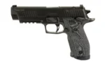 Sig Sauer P226 X-Five Extreme Handgun 9mm Luger 10rd Magazines(3) 5" Barrel Black/Gray G10 Grips Night Sights - alternate