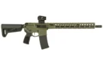 Sig Sauer M400 Forge Moss Green Rifle 5.56 NATO 30rd Magazine 16" Barrel ROMEO-MSR GEN II Adjustable Stock M-LOK Handguard