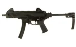 SDS Arms SDS Imports Mac IX Handgun 9mm Luger 30rd Magazines (2) 6.5" 1/2x28 Threaded Barrel Black with J-Brace - alternate