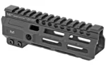 Midwest Industries Combat Rail One Piece Free Float M-LOK Handguard 6" Black - alternate view 3