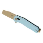 Sog Specialty Knives Inc. SOG Knives Diverge XR Folding Knife 3" Sheepsfoot Blade Gold and Light Blue - alternate view 3