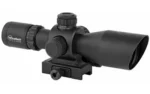 Sellmark Corporation Firefield Barrage Rifle Scope - 2.5-10x40mm Red Laser Mil Dot Reticle Black Matte - alternate view 3