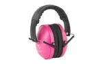 Walkers Game Ear Walker's Small Passive Folding Ear Muffs- Pink 23dB NRR - alternate view 3