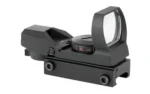 NcSTAR Inc. NcStar Red & Green Reflex Sight with 4 Reticles and QR Mount - Black - alternate view 3