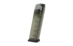 ELITE TACTICAL SYSTEMS GROUP Elite Tactical Systems Carbon Smoke Glock 17 Handgun Magazine 9mm Luger 22/rd - alternate view 3