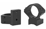 Talley Mounting Systems Talley Lightweight Alloy Scope Mount - Black Anodized 1" - Medium Weatherby Vanguard - alternate view