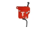 TriggerTech Rem Clone(NO BOLT STOP)Black Diamond Flat Trigger Single Stage Adjustable Black/Red - alternate view 3