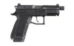 Cz-Usa Firearms CZ P-09 C Nocturne Suppressor Ready OR Handgun 9mm Luger 17rd Magazines(2) 4.5" Threaded Barrel Fixed Sights