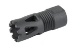 LBE Unlimited LBE FLASH HIDER TRI-PORTS 1/2X28 BLK - alternate view 3