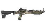 MKS SUPPLY LLC MKS Hi-Point 995 M81 Pistol 9mm Luger 10rd Magazine 14.25" Barrel Woodland Camo M81 Brace - alternate view 3