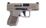 Century Arms Canik Mete MC9 Handgun 9mm Luger 12 and 15rd Magazines (2) 3.18" Barrel FDE - alternate view 3