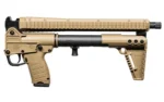 Kel-Tec Cnc Industries Inc. Kel-Tec Gen3 SUB2000 w/Glock Model 20 Style Grip 10mm Auto 15rd Magazine 16.15" Barrel Tan