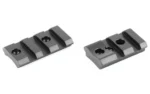 Burris Company Inc. Burris 2-Piece XTB Xtreme Weaver-style Solid Steel Base Reversible Remington - Matte Black - alternate