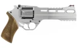 Chiappa Firearms USA Ltd RHINO .357MAG REVOLVER 60 SAR CHROME 6IN BBL W/3 MOON CLIPS 6 RND - alternate view 3