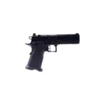Alpha Foxtrot AF1911 Romulus Handgun 9mm Luger 17 & 20rd Magazines 5" Bull Barrel Polished DLC Black RMSc Cut - alternate