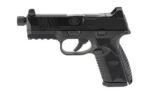 FN USA FN 509M Tactical Bundle Handgun 9mm Luger 15rd (1) & 24rd (4) Magazines 4.5" Threaded Barrel Black Optics Ready