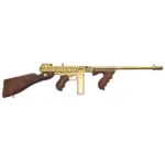 Kahr Arms Auto Ordnance 1927A-1 Deluxe Carbine Rifle .45 Cal 20rd (1) & 50rd (1) Magazines 16.5" Barrel Gold Tiger Stripe