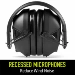 3M PELTOR Peltor Sport Tactical 500 Electronic Ear Muffs 26dB Black - alternate view 3