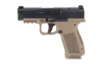 Century Arms Canik Mete MC9 LS Handgun 9mm Luger 10rd Magazine 3.6" Barrel Black/FDE CA Compliant - alternate view 3