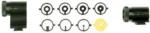 Lyman Series 17A Target Front Sights 17AUG - .584" High - alternate view 3