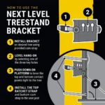 Ardisam (River's Edge/ Barronett Blinds) Rivers Edge Next Level Treestand Bracket - alternate view 3