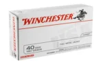 Winchester Ammunition Winchester USA Handgun Ammunition .40 S&W 180 gr. FMJ 1020 fps 50/ct - alternate view 3