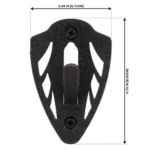 The Allen Company Inc. Allen EZ Mount Skull Peg Hook Black - alternate view 3