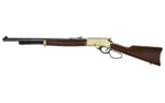 Henry Repeating Arms Company Henry Brass Lever Action Side Gate Rifle .45-70 4rd Magazine 22" Octagon Barrel with Large Loop