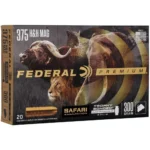 Federal Cartridge Co. Federal Premium Cape-Shok Rifle Ammunition .375 H&H 300 gr TBSS 2440 fps - 20/ct - alternate view 3