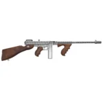 Kahr Arms Auto Ordnance 1927A-1 Deluxe Carbine Rifle .45 Cal 20rd (1) & 50rd (1) Magazines 16.5" Barrel Tiger Stripe