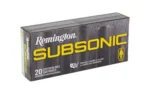 Remington Arms Co. Inc. Remington Subsonic Rifle Ammunition 45-70 Govt 300gr HP 1000 fps 20/ct - alternate view 3