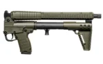 Kel-Tec Cnc Industries Inc. Kel-Tec Gen3 SUB2000 w/Glock Model 20 Style Grip 10mm Auto 15rd Magazine 16.15" Barrel Green