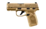 FN USA FN Reflex MS Handgun 9mm Luger 10rd Magazines (2) 3.3" Barrel FDE - alternate view 3