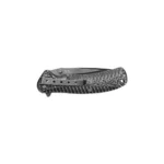 Kershaw Knives Kershaw Starter Folding Knife 3-2/5" Drop Point Blade Blackwash - alternate view 3