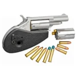 North American Arms NAA .22 Mag Handgun .22 Mag/.22 LR 5rd Capacity 1.125" Barrel with Holster Grip - alternate view 3