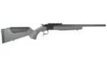 CVA Scout Single Shot Rifle .223 Rem 20" Threaded Blued Barrel Grey Stock 0 MOA Pic Rail - alternate view 3