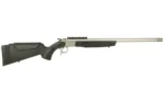 CVA Scout TD Single Shot Rifle 450 BUSHMASTER 22" Threaded Stainless Barrel Black Stock 0 MOA Pic Rail - alternate view 3