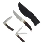 Battenfeld Knives Old Timer Knife Combo Tin Fixed and Folding Knives - alternate view 3