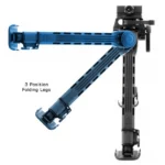 Leapers Inc. Leapers UTG Big Bore Full Stability Bipod 9"-14" Center Height Black - alternate view 3