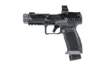 Century Arms Canik TTI Combat Handgun 9mm Luger 18rd Magazines (2) 4.6" Barrel Smoke with MECANIK MO3 - alternate view 3