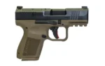 Century Arms Canik METE MC9 CA Compliant Handgun 9mm Luger 10rd Magazine(2) 3.18" Barrel FDE Frame/ Black Slide - alternate