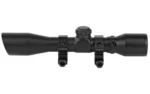 Truglo Compact Rimfire & Shotgun Rifle Scope - 4x32mm Diamond Ballistic 22.5' 5" Black - alternate view 3