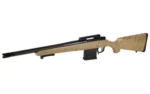 Christensen Arms Ridgeline Scout Rifle .308 Win 10rd Magazine 16" Carbon Fiber Barrel Tan/Black Webbing Stock - alternate