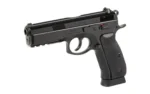 Cz-Usa Firearms CZ 75 SP-01 Handgun 9mm Luger 19rd Magazine 4.6" Barrel Steel Frame Fixed Sights Manual Safety - alternate