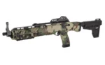 MKS SUPPLY LLC MKS Hi-Point 995 M81 Pistol 9mm Luger 10rd Magazine 14.25" Barrel Woodland Camo M81 Brace - alternate view 4